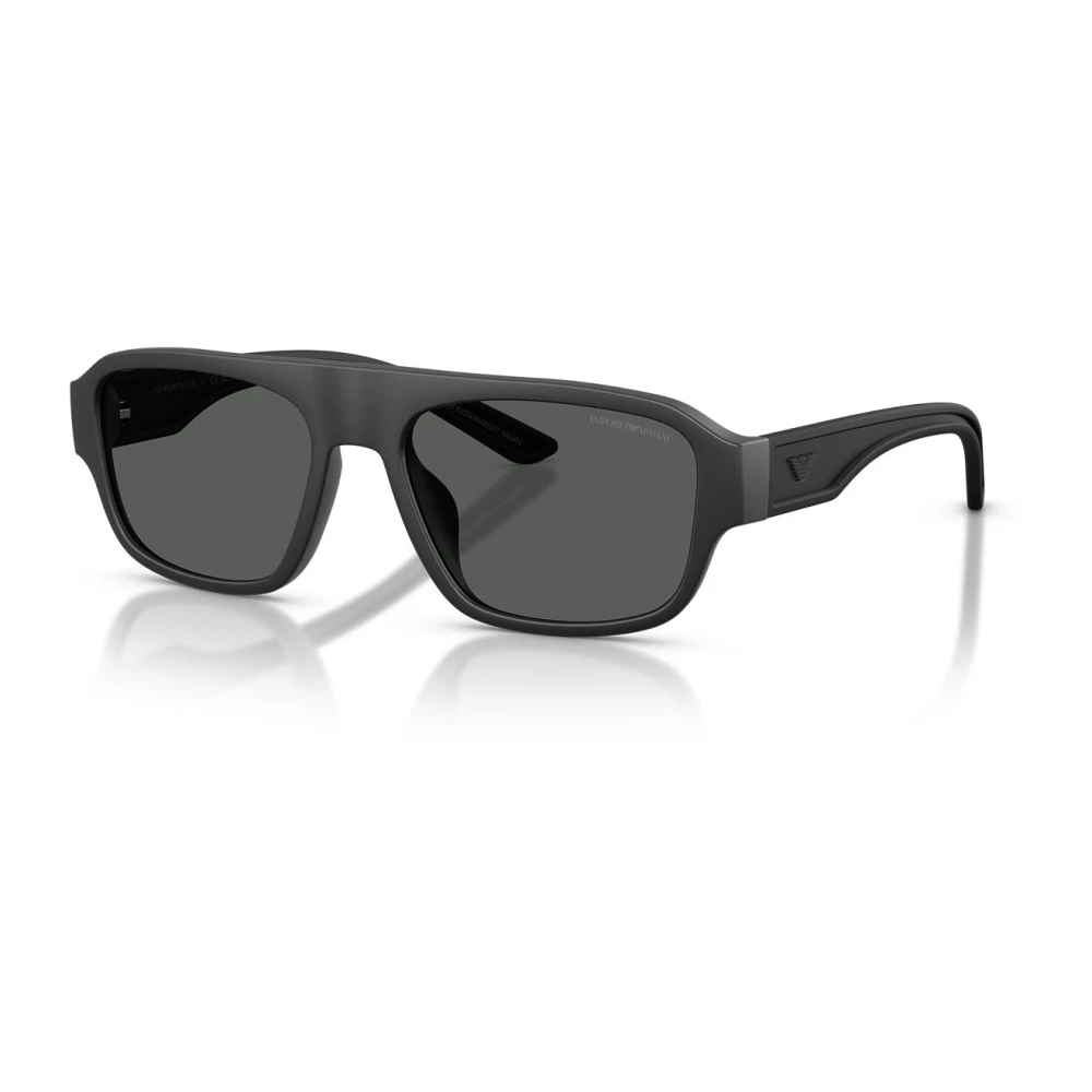 Emporio Armani Unisex Black Ea4266u Sunglasses - Sunglasses - 55 Mm - Accessories
