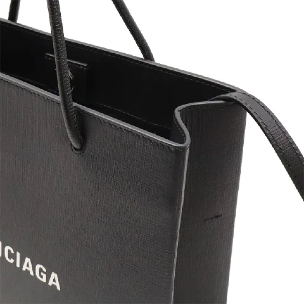 Balenciaga Vintage Pre-owned Leather totes Black Dames