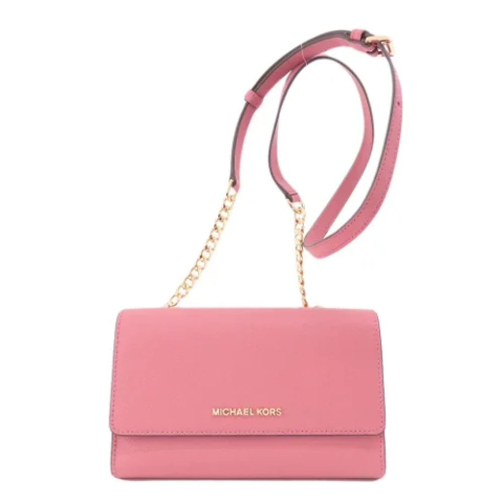 Michael Kors Pre-owned Leather shoulder-bags Pink Dames