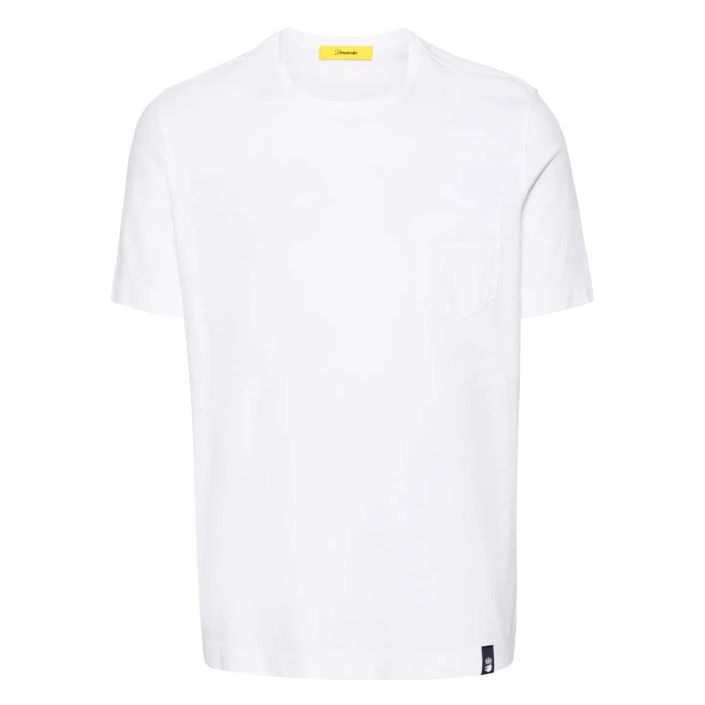 Drumohr - Tops > T-Shirts - White - Drumohr - Modalova