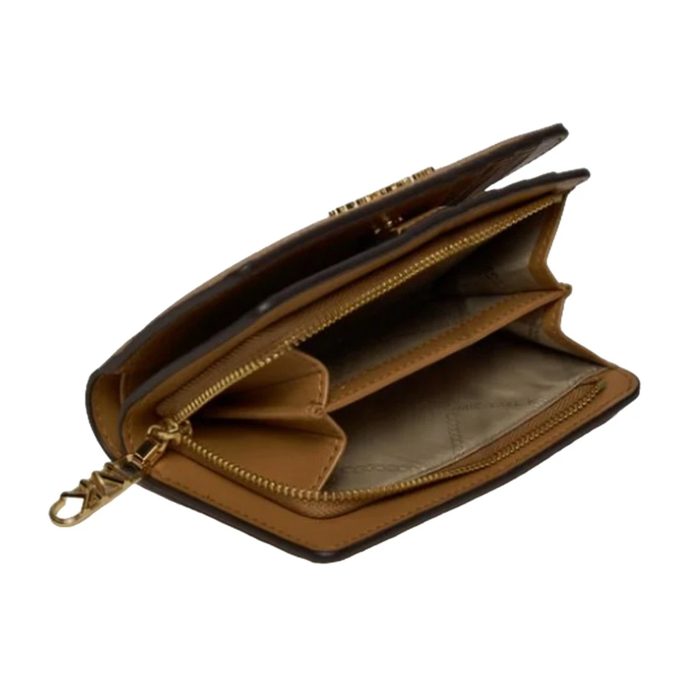 Michael Kors Leren Portemonnee Brown Dames