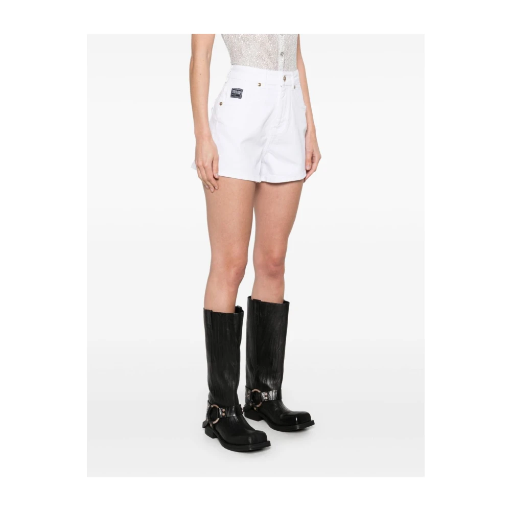 Versace Jeans Couture Witte Jeans voor Vrouwen White Dames