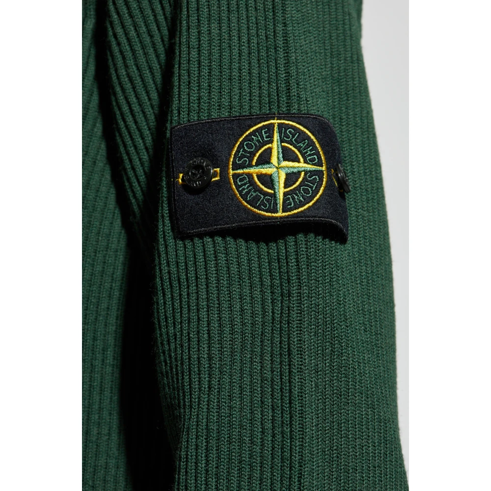 Stone Island Wollen trui Green Heren