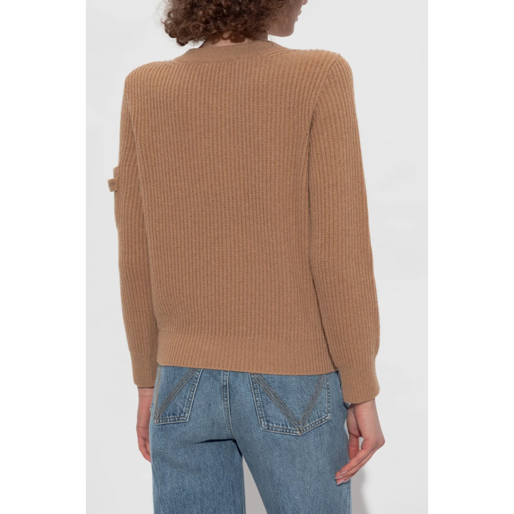 Victoria Beckham Wollen trui Beige Dames