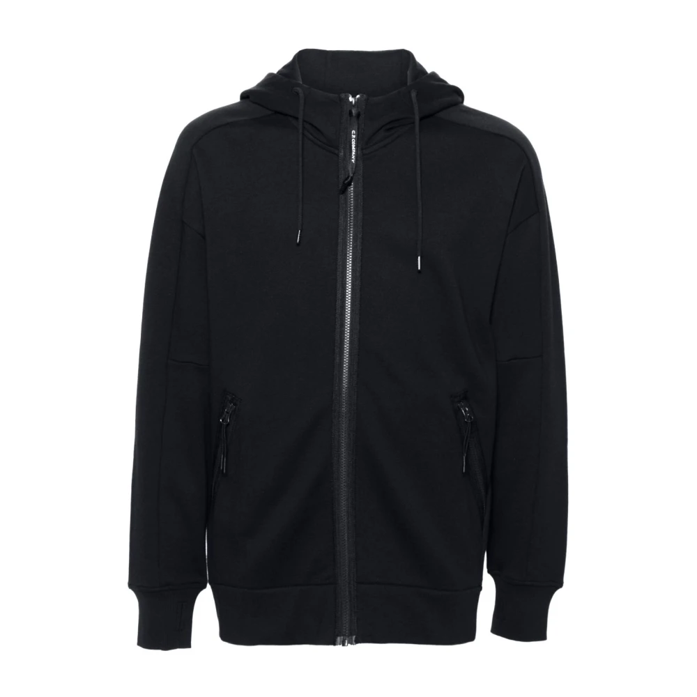 C.P. Company Blauwe Sweater met Goggles Detail Blue Heren