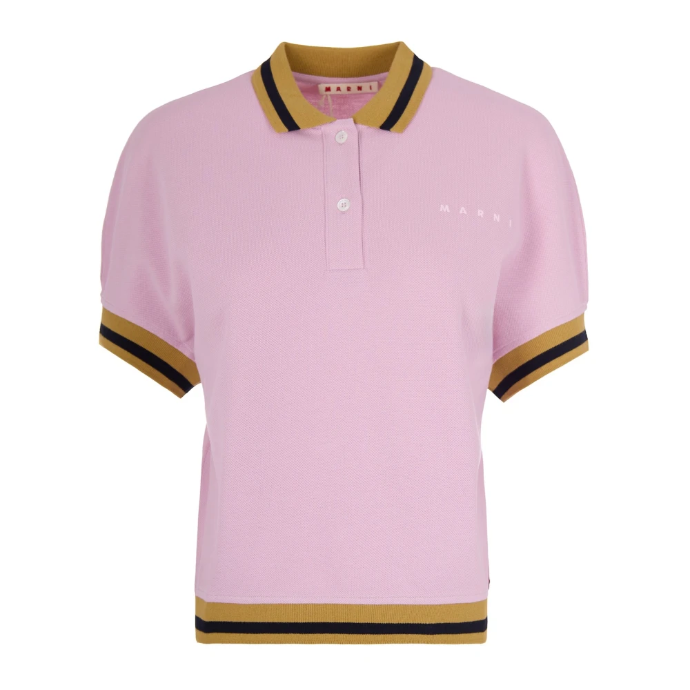 Marni Women's Pink Polo Shirt - Polo Shirts - 2XS - Tops