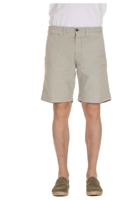 Grön Bomull Bermuda Shorts