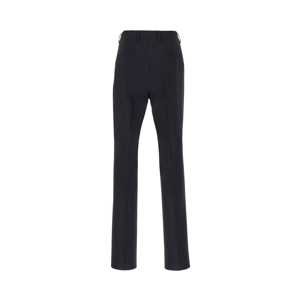 Valentino Garavani Slim-fit Trousers Black Heren
