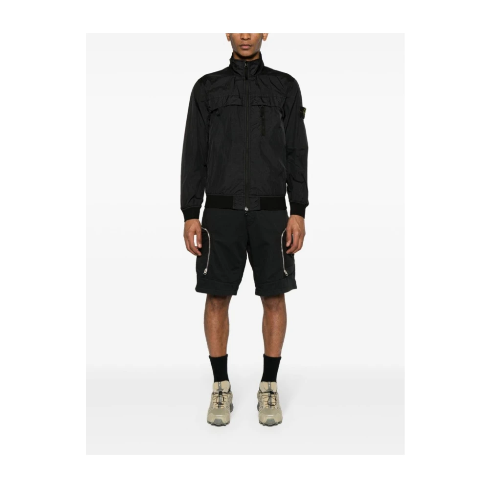 Stone Island Giubbotto V0029 Black Heren