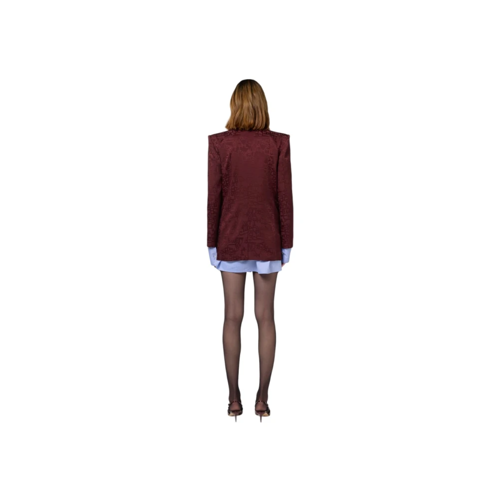 Elisabetta Franchi Stijlvolle Damesjas Red Dames