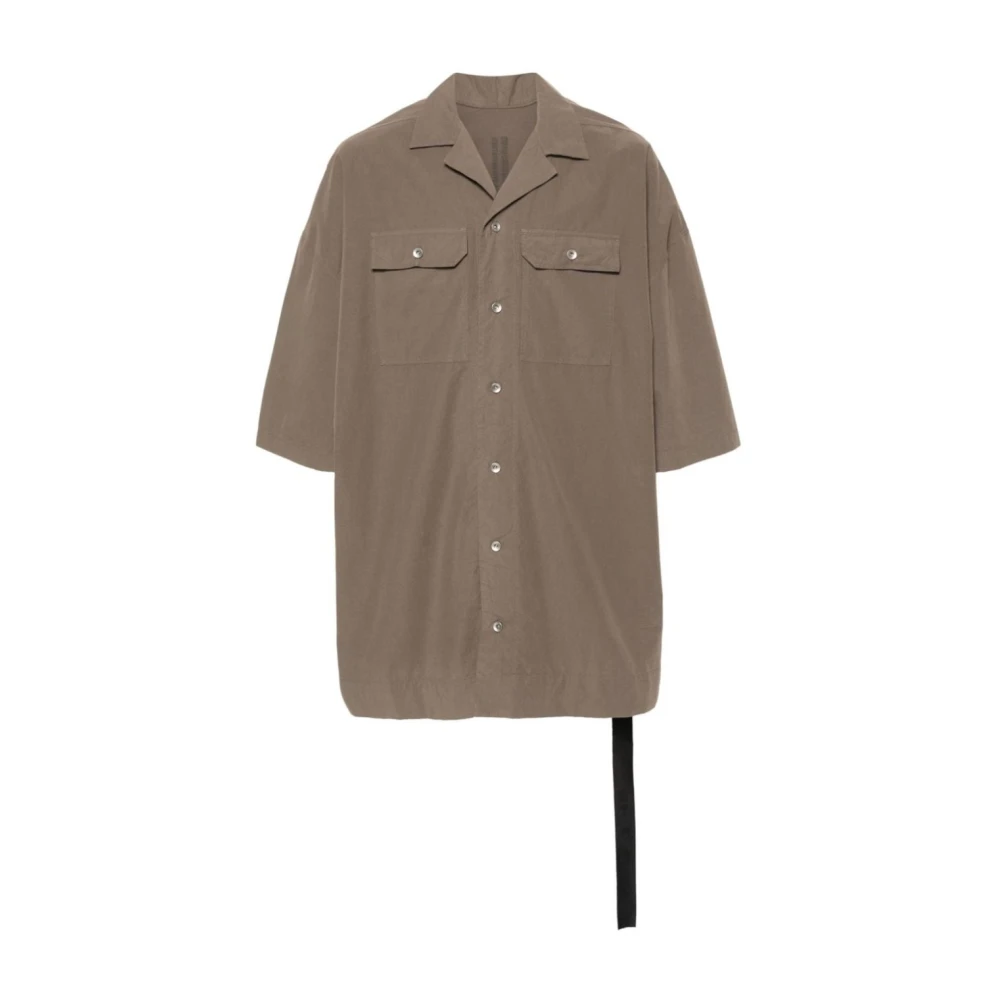Rick Owens Tommy Shirt 34 Gray Heren