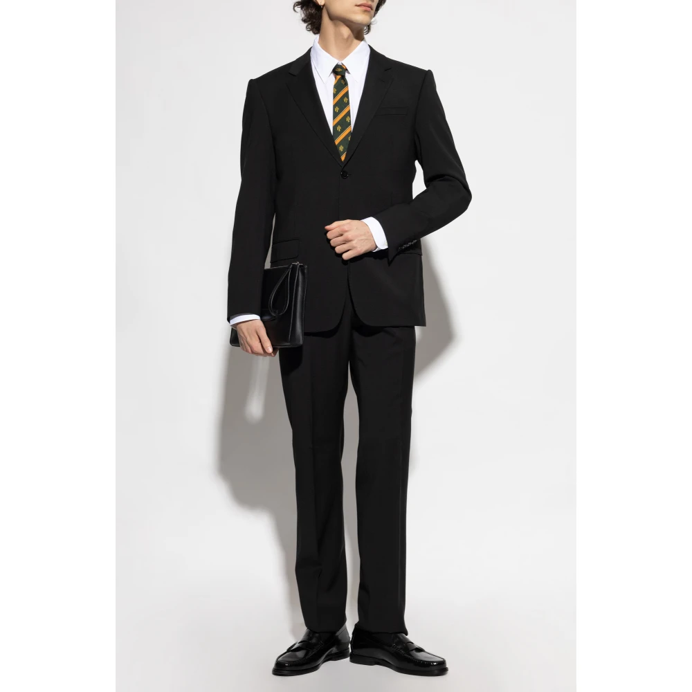 Emporio Armani Wollen pak Black Heren