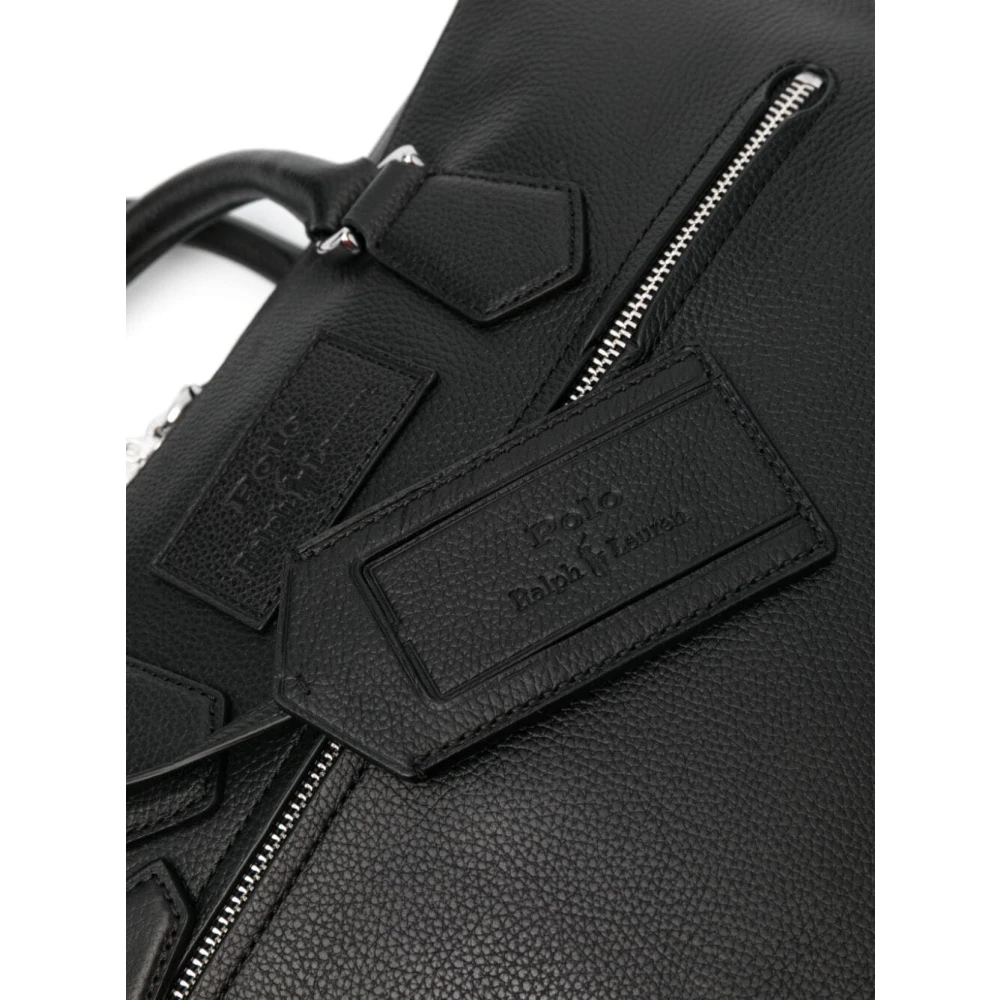 Ralph Lauren Pendelaar Medium Zakelijke Koffer Black Heren