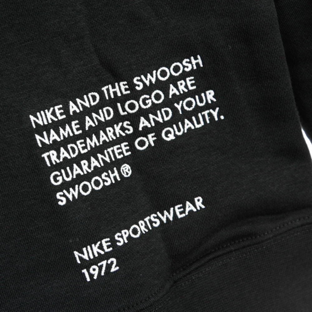 Nike Sportswea Swoosh Hoodie Black Heren