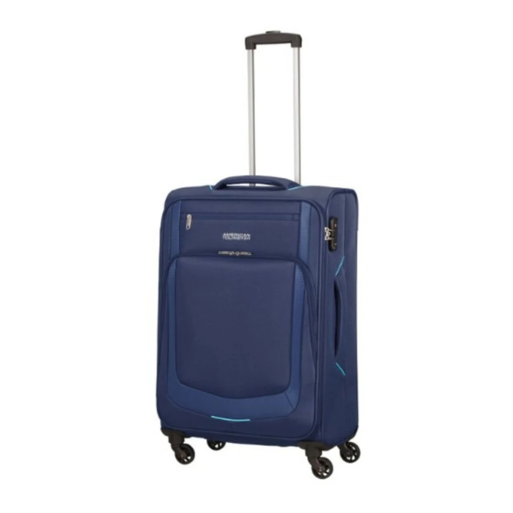 American Tourister Deep Dive Navy Blue Unisex Reistas Blue Unisex