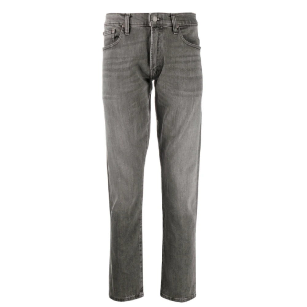 Ralph Lauren Straight Jeans Gray Heren