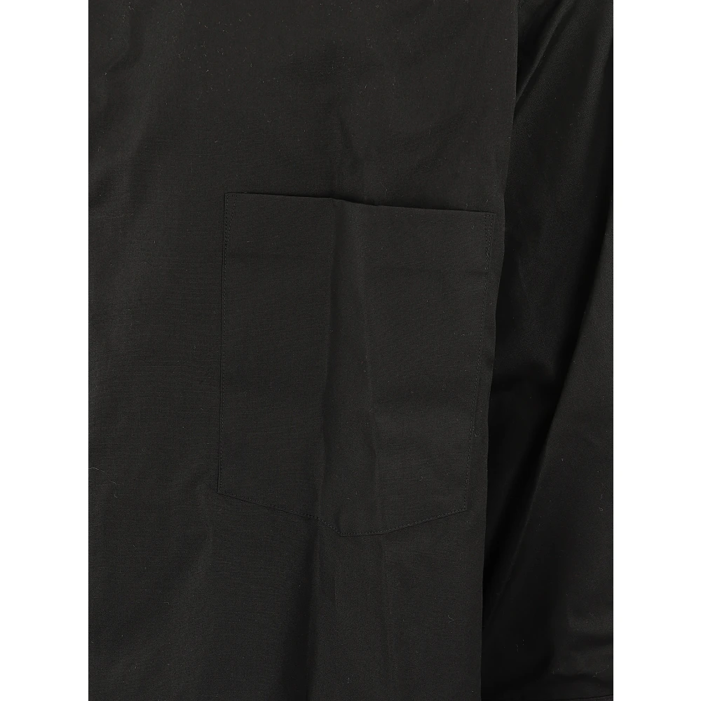 Comme des Garçons Overhemd met dubbele mouwen en zak Black Heren