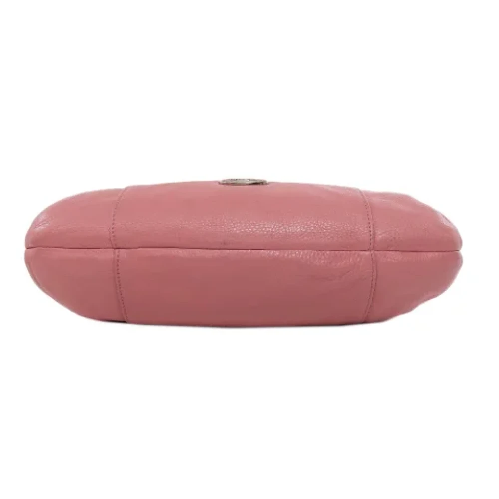 Coach Pre-owned Leather handbags Pink Dames