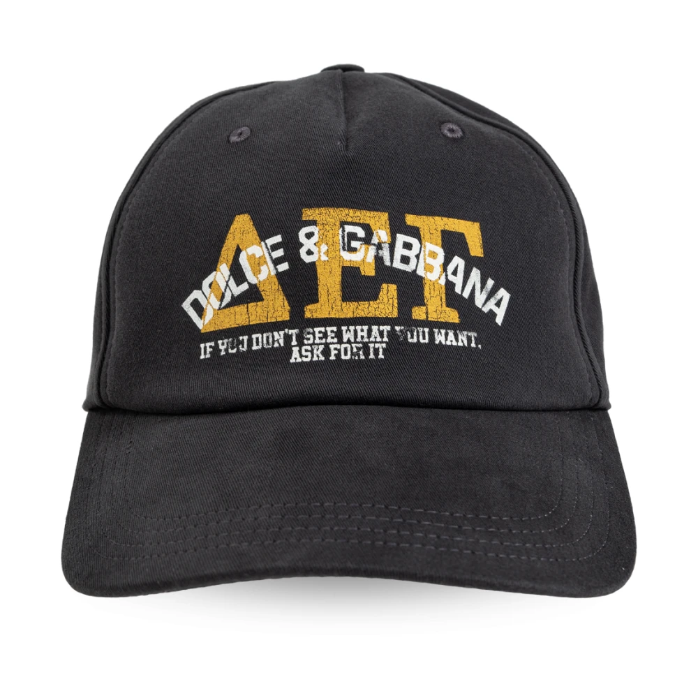 Accessories > Hats > Caps - - Dolce & Gabbana - Modalova