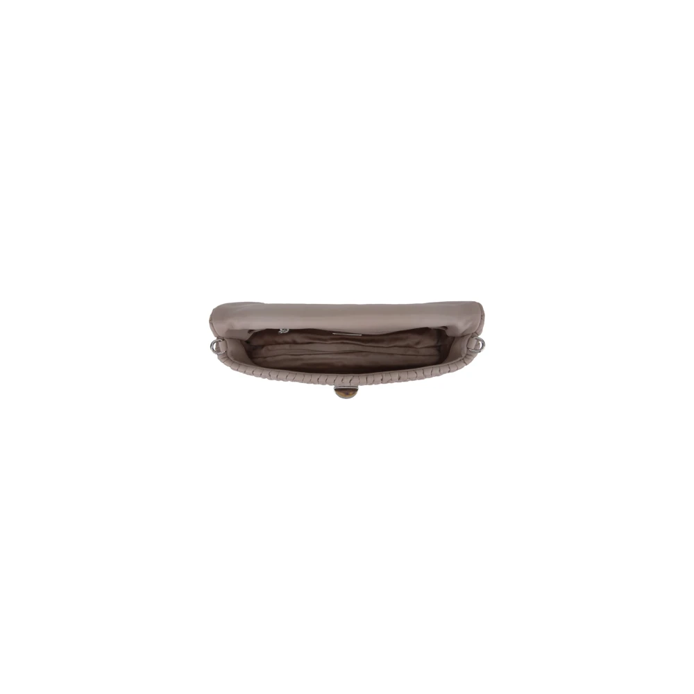 Miu Dames Schoudertas met Metalen Ketting Brown Dames