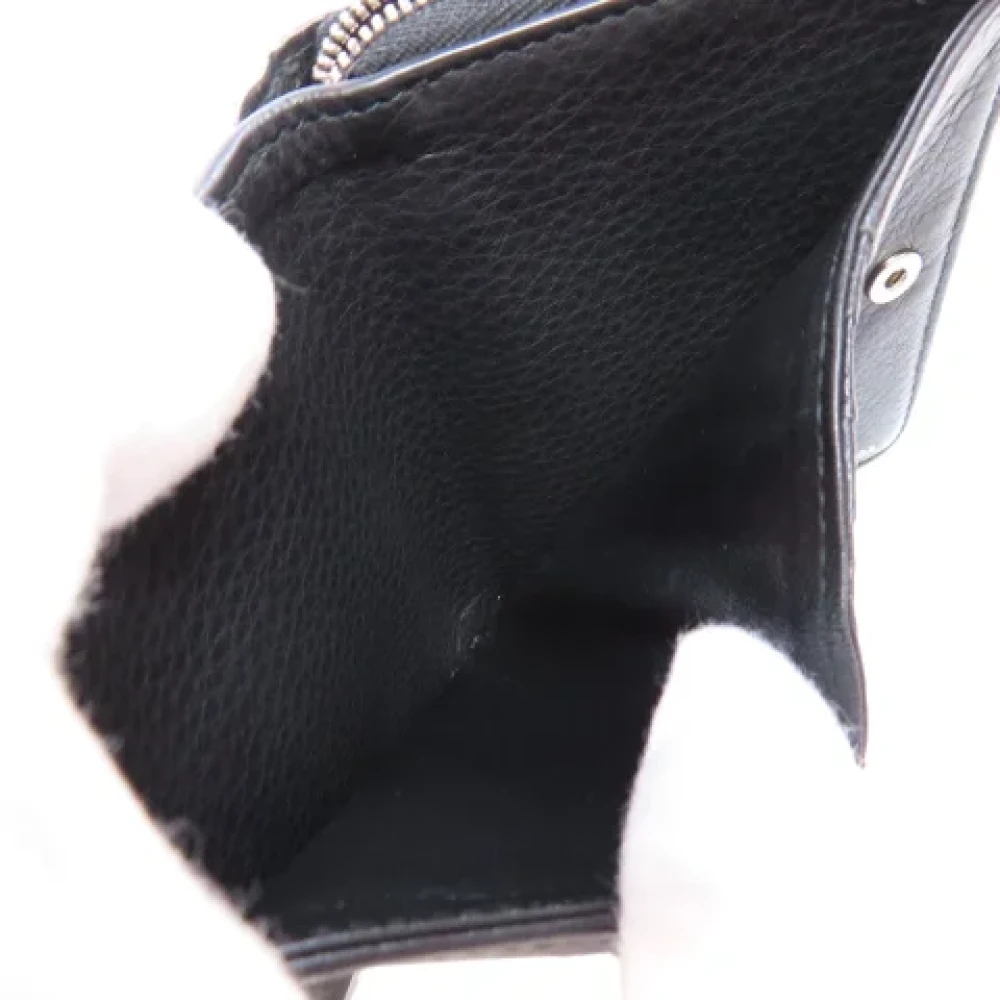Balenciaga Vintage Pre-owned Leather wallets Black Dames