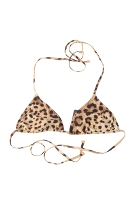 Bikini med djurmönster