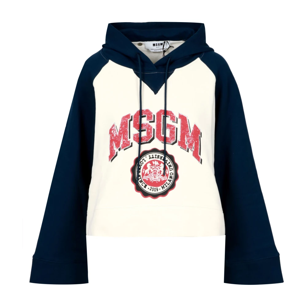 Msgm Donna Multicolor Felpe, E, S, New,