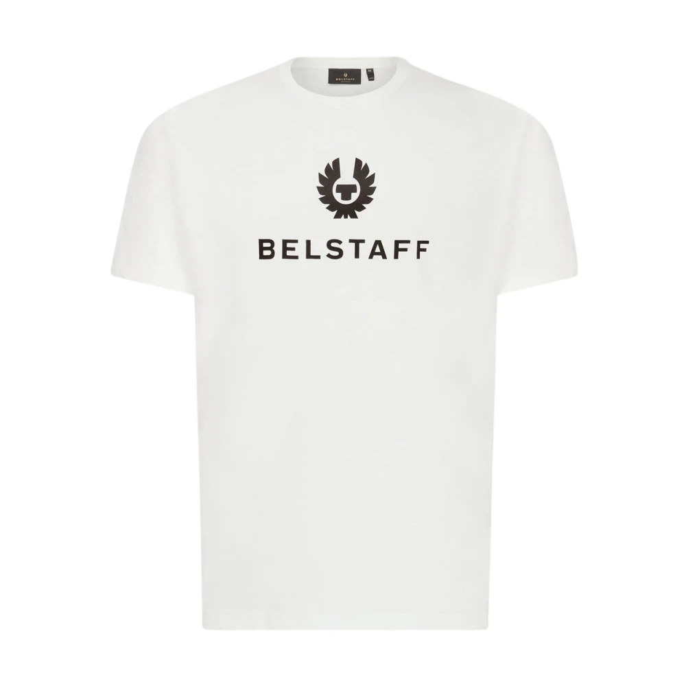 Belstaff Handtekening Phoenix T-shirt Inkt Donker White Heren
