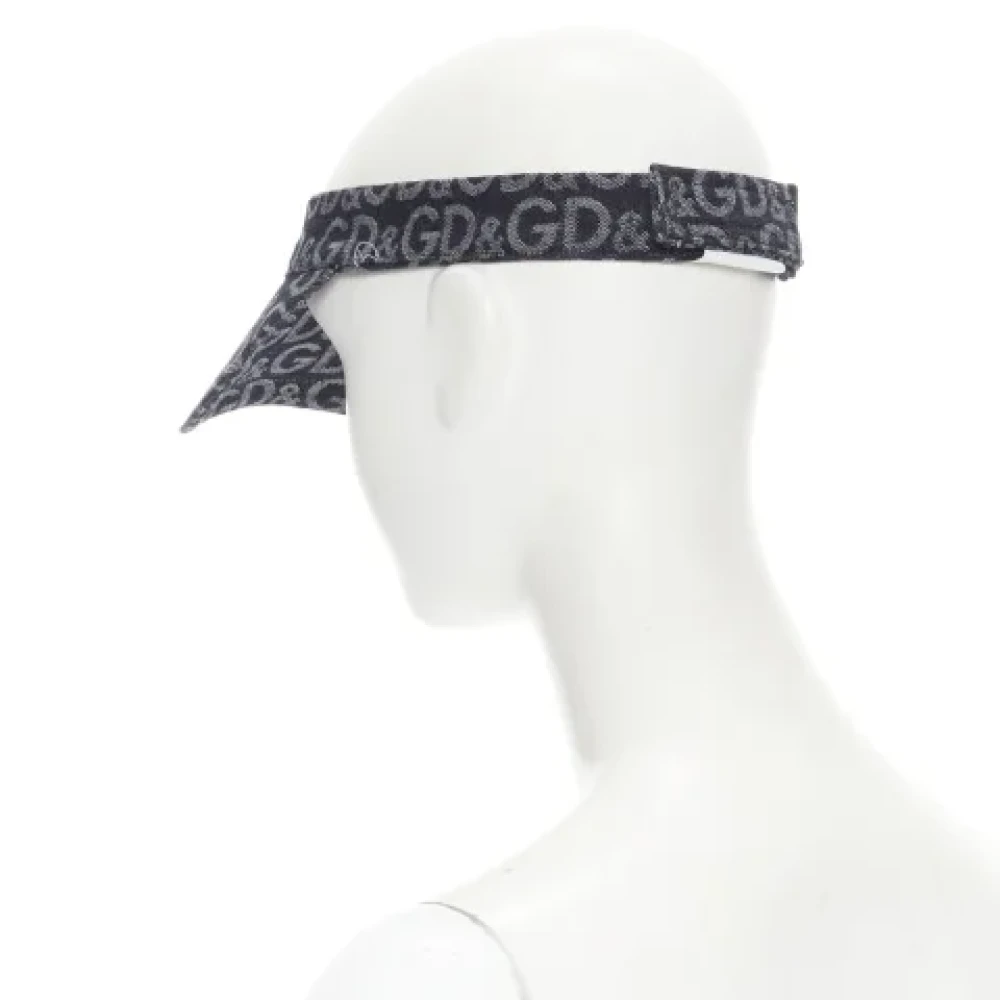 Dolce & Gabbana Pre-owned Denim hats Blue Dames