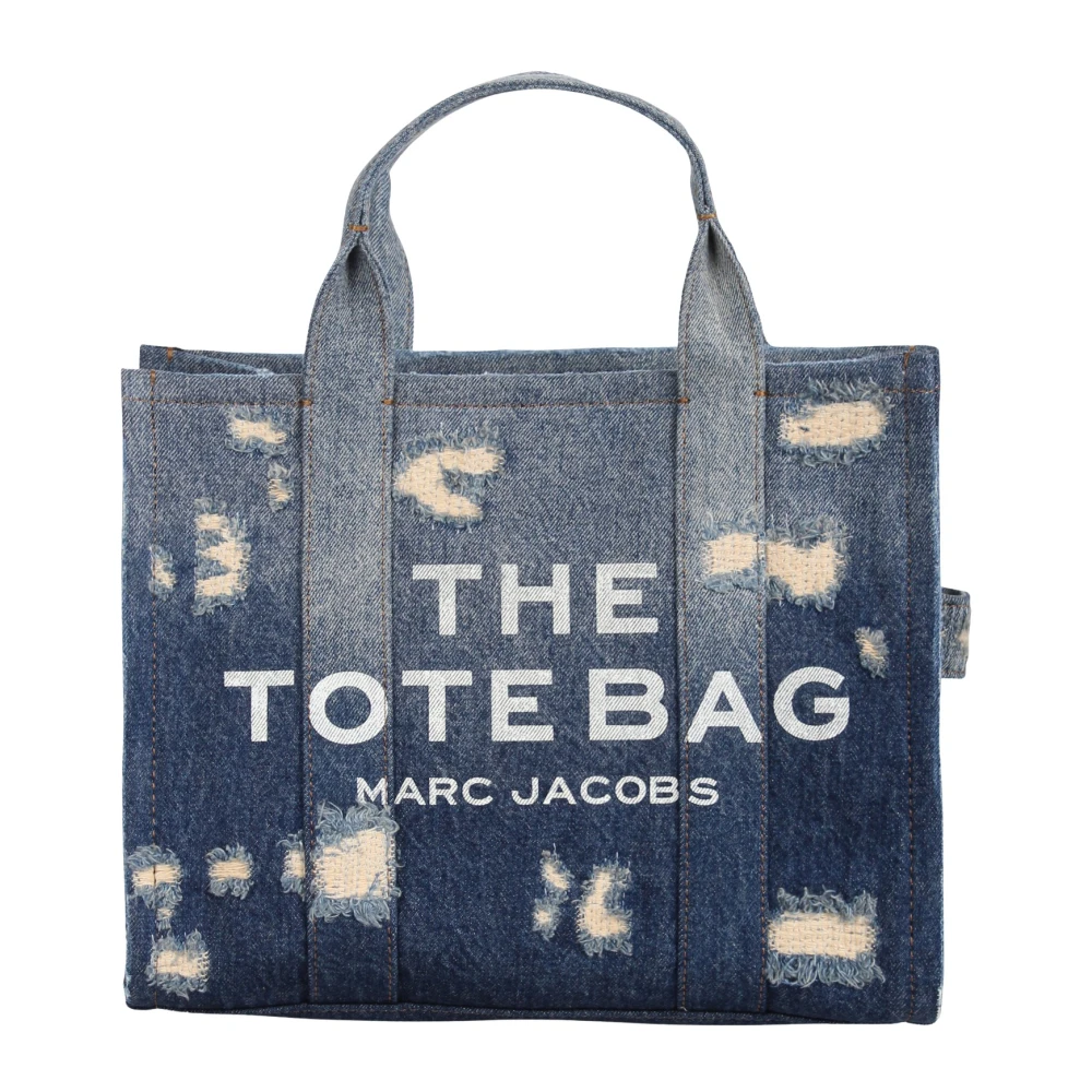 Rip and Repair Denim Tote Bag