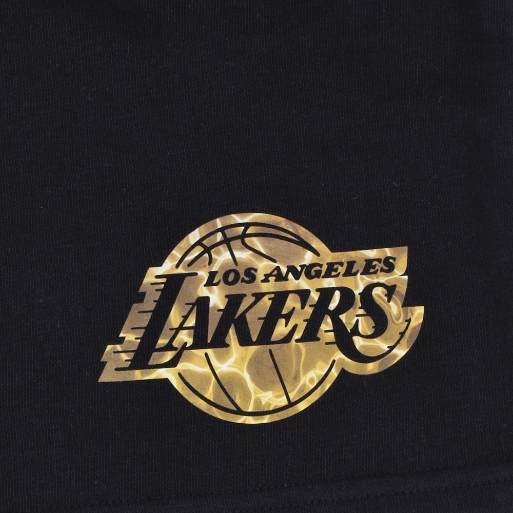 new era NBA Teamkleur Shorts Loslak Zwart Paars Black Heren