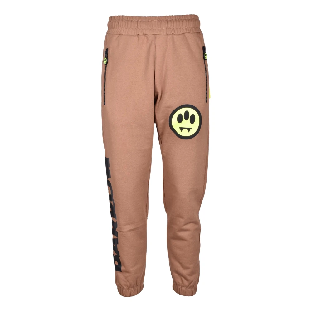 Barrow Katoenen Casual Broek Yellow Heren
