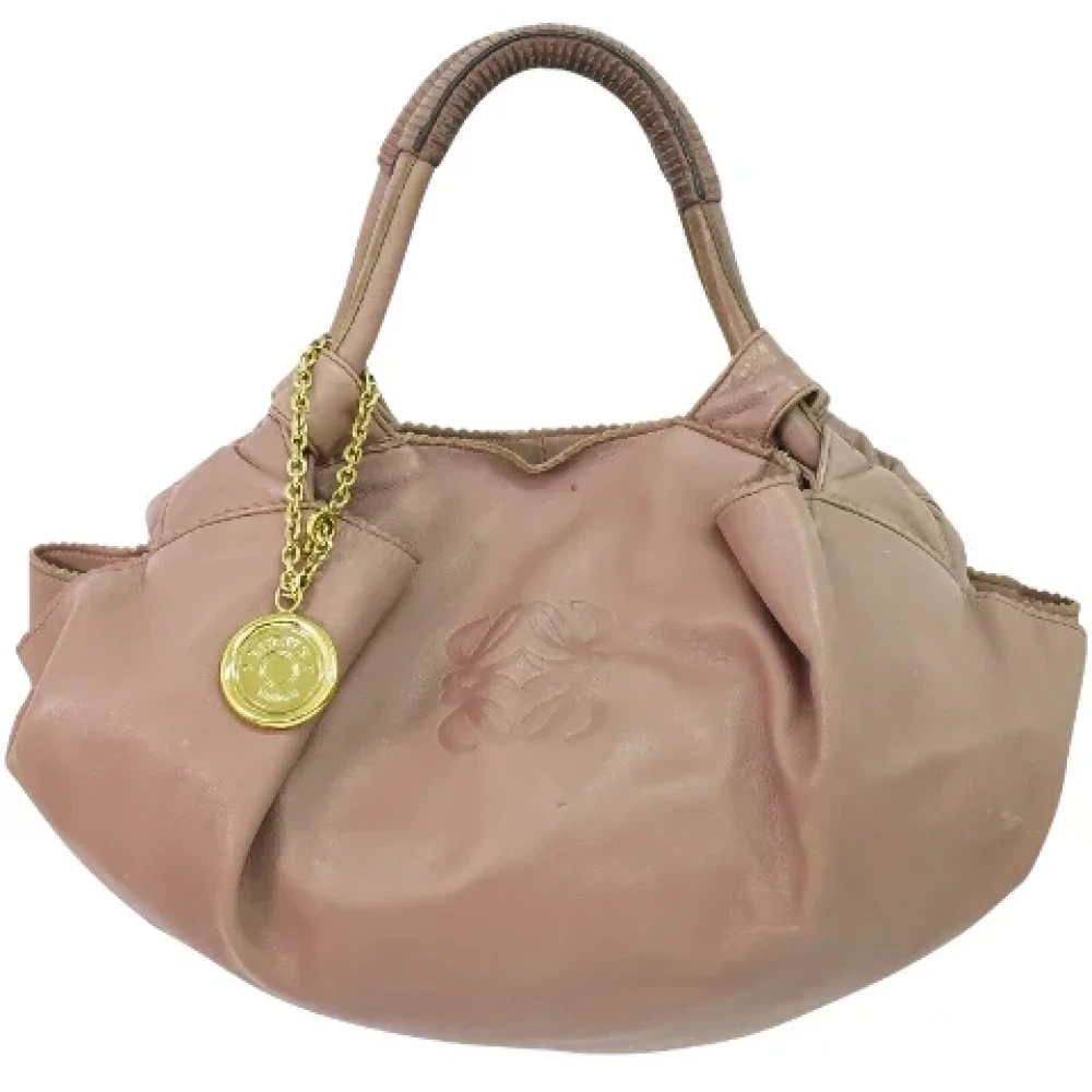 Loewe Pre-owned Leather totes Pink Dames