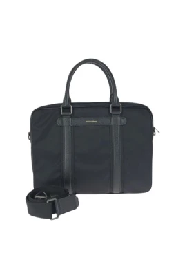 Pre-owned Nylon Leather 2way Briefcase