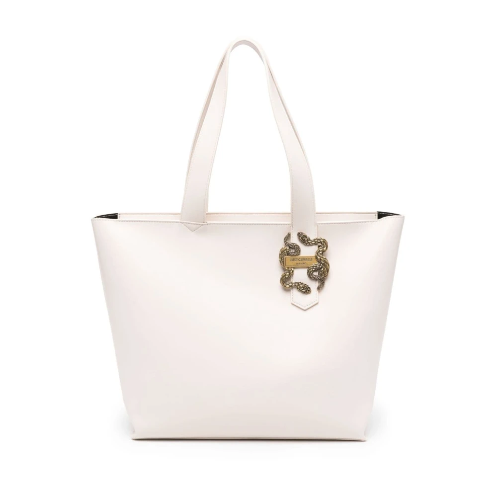 Just Cavalli Beige Schoudertas voor Vrouwen Beige Dames