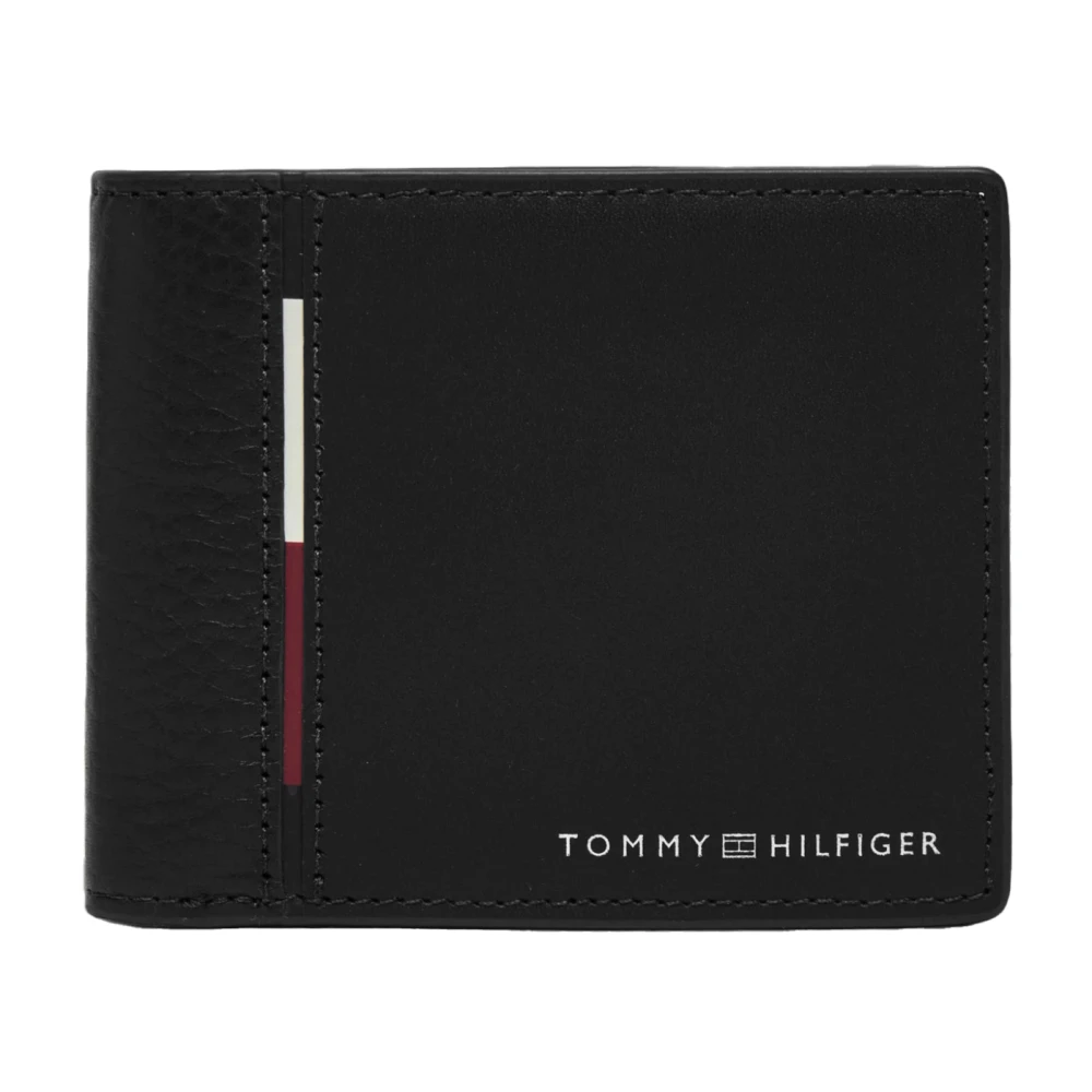 Tommy Hilfiger Casual Mini Portemonnee Herfst Winter Collectie Black Heren
