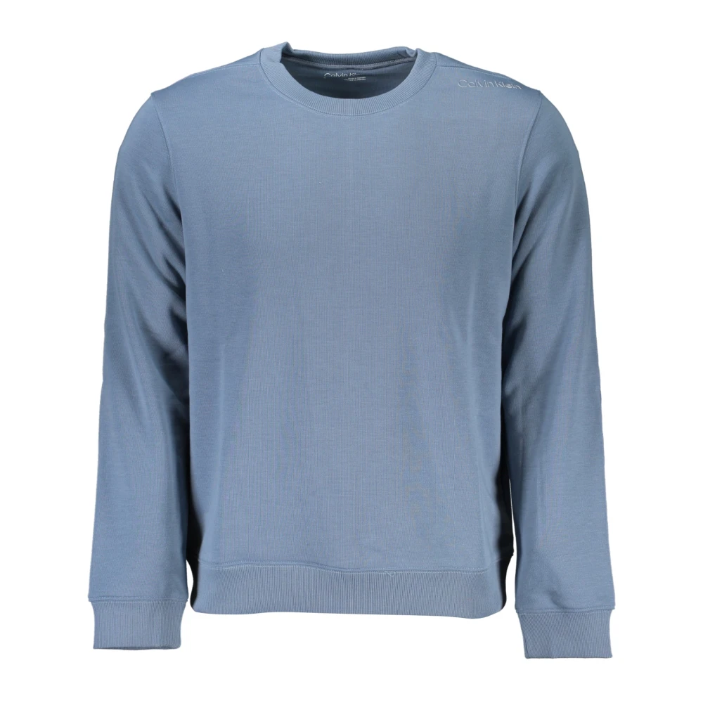 Calvin Klein Blauwe Sport Sweatshirt met Lange Mouwen Blue Heren