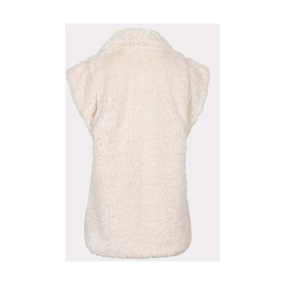 Esqualo Teddy Gilet Koekjas Jas Brown Dames