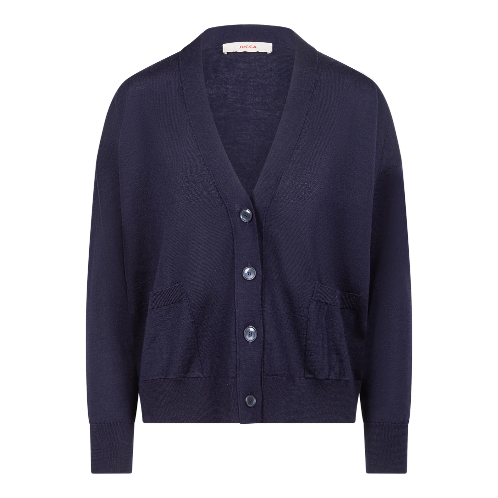 Jucca Blauwe Sweater Collectie Blue Dames