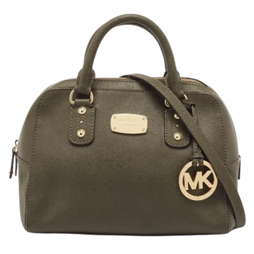 Michael Kors Pre-owned Leather handbags Green Dames