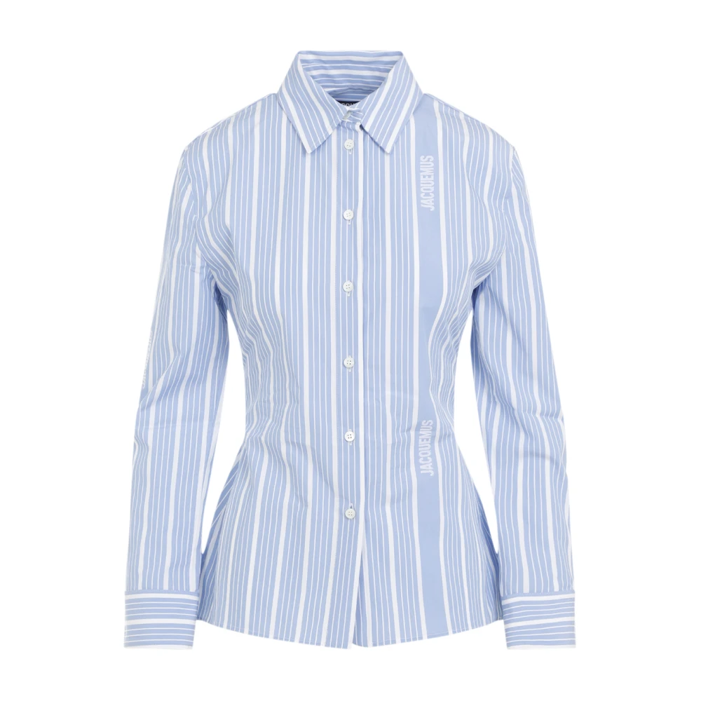 Jacquemus Blauwe Shirts voor Vrouwen Aw24 Blue Dames