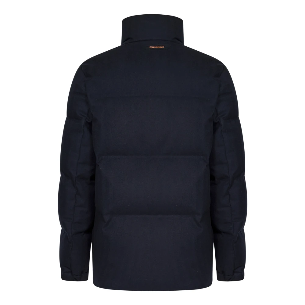 Sease Blauwe jas met zonne-accents Blue Heren