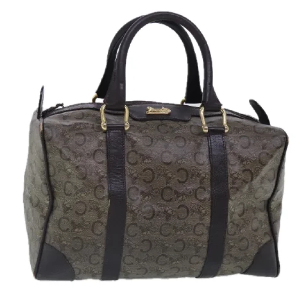 Celine Vintage Pre-owned Coated canvas celine-bags Brown Dames