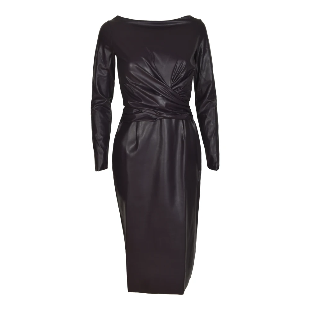 Chiara Boni Elegante Petite Robe Jurken Black Dames