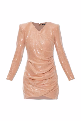 robe-a-sequins-avec-drape