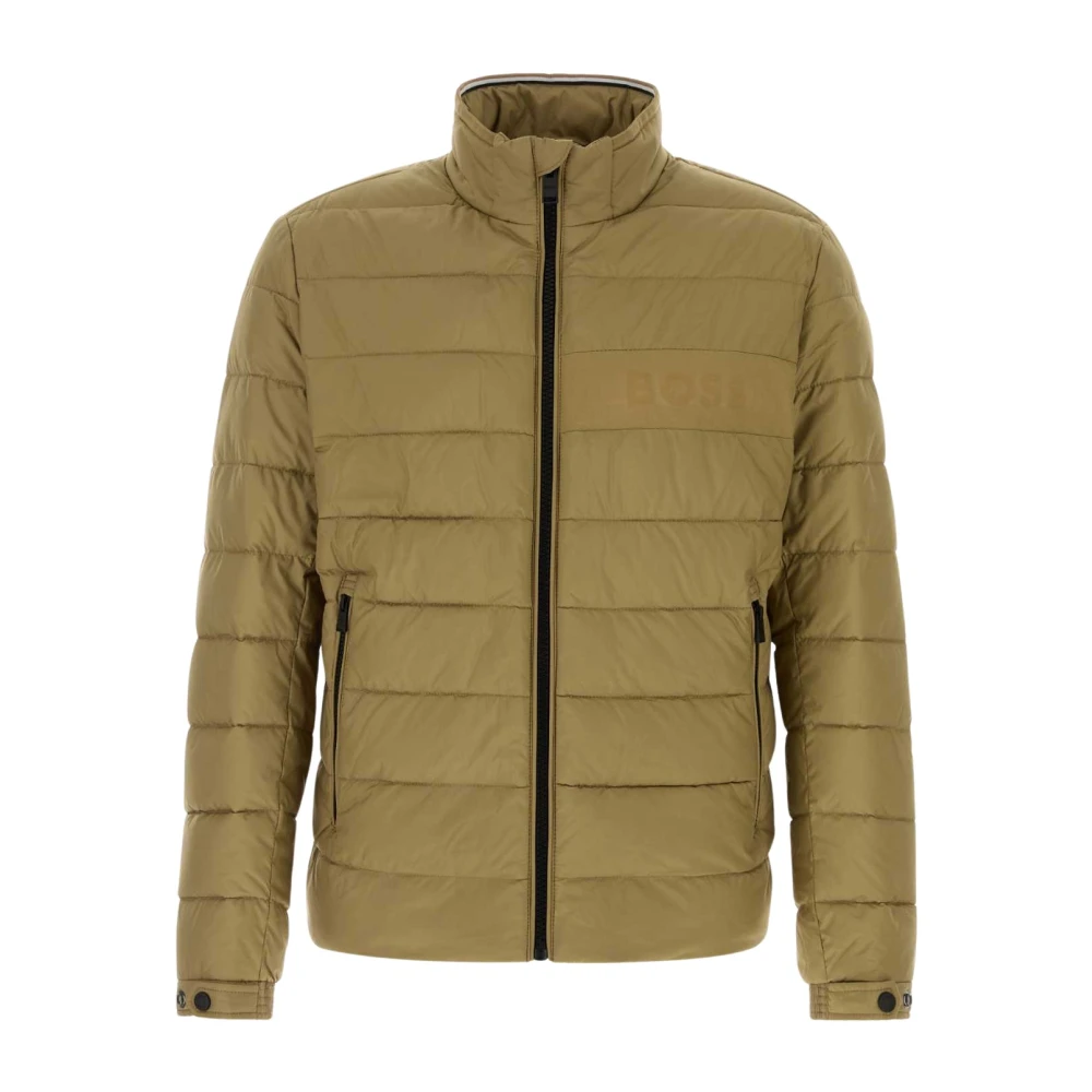 Hugo Brown Winter Jackets, Male, 2XL, Polyester Padded Jacket