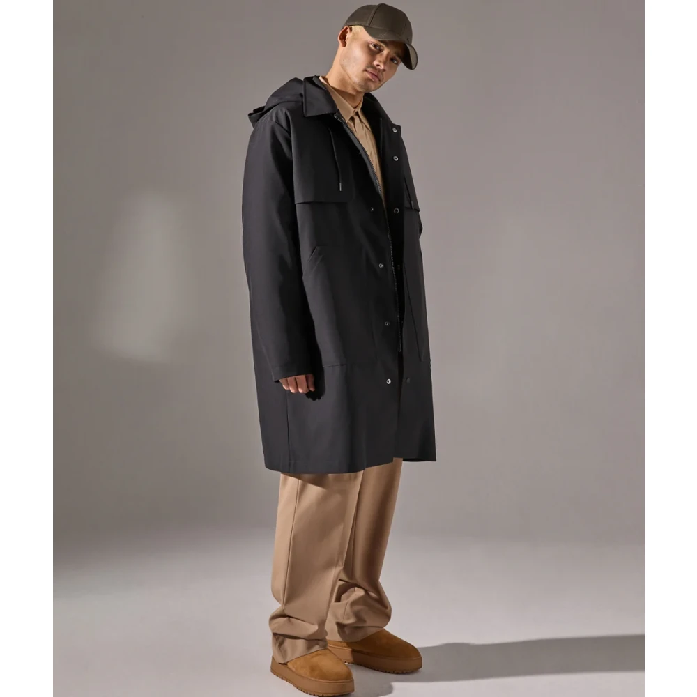 RefrigiWear Stijlvolle jassen voor mannen en vrouwen Black Heren