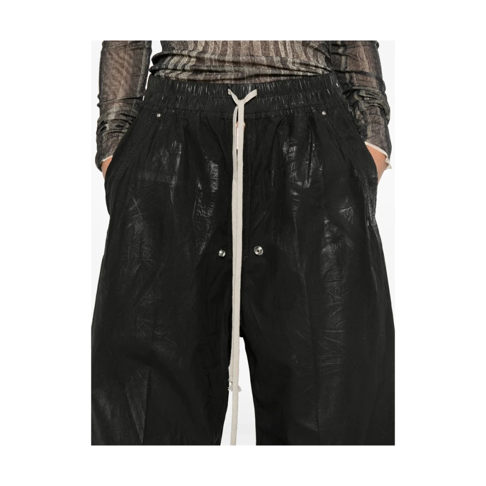 Rick Owens Donkere schaduw elastische trekkoord broek Black Dames