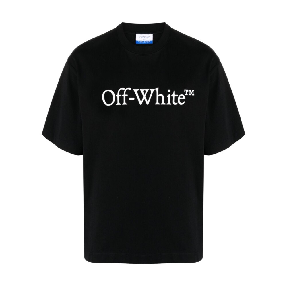 Black Logo Print Crew Neck T shirts Off White T Shirts Miinto