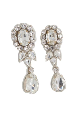 Royal Crystal Drop Earrings